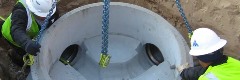 Канализационный колодец в Сальске